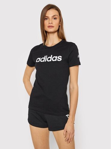 Women's T-shirts and tops: Zenske Adidas majica vel m teget