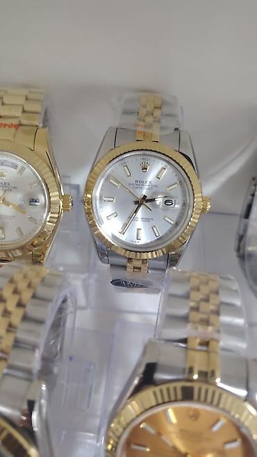 bakida saat: Məhsul: Kvars mexanizmlu klassik kişi qol saatları (Rolex üslublu — 2