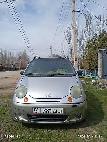 Daewoo: Daewoo Matiz: 2004 г., 0.8 л, Вариатор, Бензин, Хэтчбэк — 1