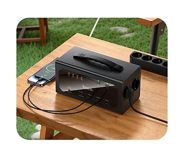 power case: 🔋 POWER BANK HOCO DB95 ENERGY — 300W, ЧЁРНЫЙ (EU) ⚡ Мощное портативное — 6