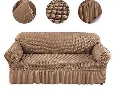 Prekrivači za nameštaj: Navlake za stolice akcija Sa karnerima 2700 din 6 kom jednobojne — 8