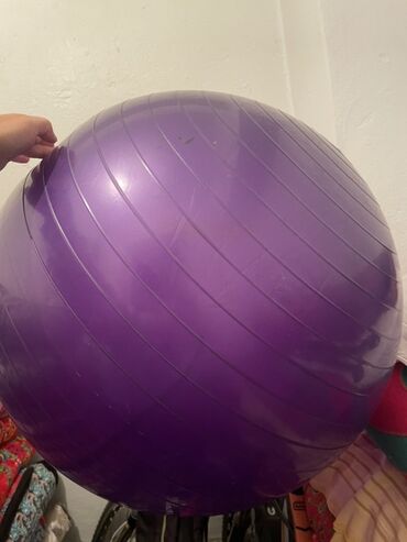 мяч для беременных цена бишкек: Фитбол (гимнастический мяч) фиолетового цвета. - Диаметр: около 65–75