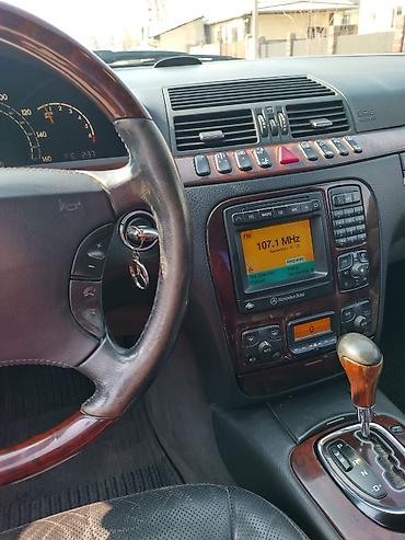 Mercedes-Benz: Mercedes-Benz S-Class: 2000 г., 5 л, Типтроник, Бензин, Седан — 13