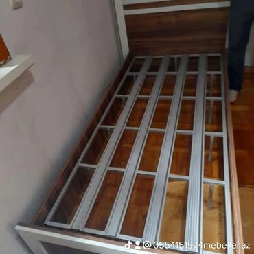 Çarpayılar: Yeni, Təknəfərlik çarpayı, Matras ilə, Azərbaycan — 7