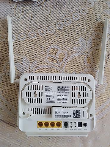 nokia gpon modem: Nokia G-1425G-A GPON Wi‑Fi router Xüsusiyyətlər: - Model: Nokia — 2