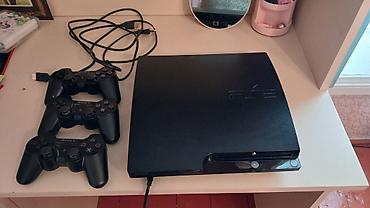 elektrik plitələr: Sony PlayStation 3 Slim oyun konsolu dəsti - Model: PS3 Slim — 1