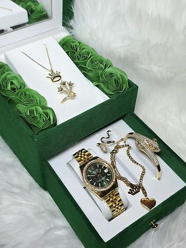 chopard qolbaq: Yeni, Klassik Saat dəsti, rəng - Yaşıl — 9