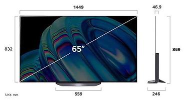 hdm: LG OLED65B26LA 65" (164 sm) OLED TV - Panel: Self‑Lit OLED, hər — 3
