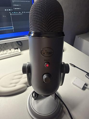 Студийные микрофоны: Продаю студийный микрофон Blue Yeti — 2