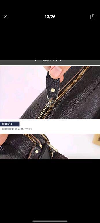 Классические сумки: Мужская черная и коричневая наплечная сумка прямоугольной формы с — 14