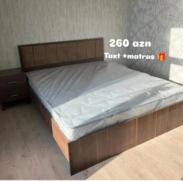 Çarpayılar: Yeni, İkinəfərlik çarpayı, Bazasız, Matras ilə, Siyirməsiz, Azərbaycan — 11