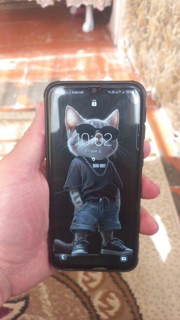 Samsung: Samsung Galaxy A40, 64 GB, rəng - Qara, Sensor, Barmaq izi, İki sim kartlı