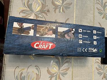 disk mişar: CRAFT CAG-125/1200 bucaqslı daşlayıcı - Güc: 1200 W - Disk diametri — 3