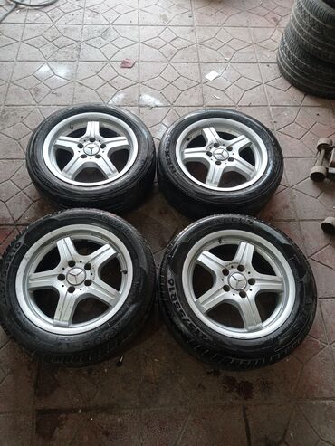 20 lik disk: Disk təkər Mercedes-Benz 215 / 55 / R 16