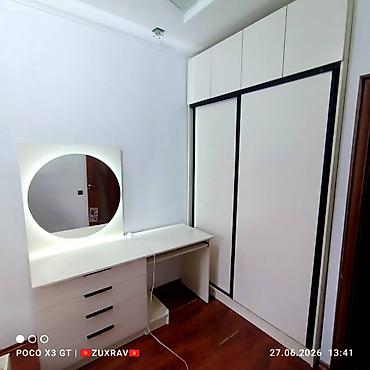 Гарнитур современной мебели для спальни в едином минималистичном at lalafo.kg Гарнитур современной мебели для спальни в едином минималистичном