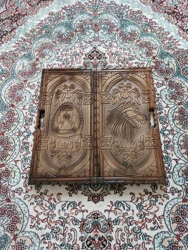 Nərdlər: Nərd Nerd Nərd Nerd taxta Qoz ağacından hazırlanmış əl işi olan — 6