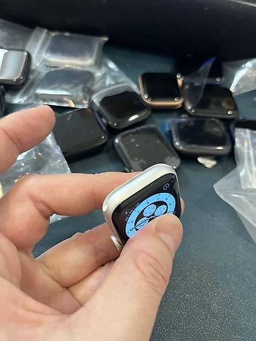 apple wotch 7: Apple Watch Series 7 korpusu (GPS), 45 mm — Alüminium gövdə, İon‑X — 2