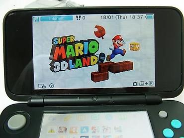 igrice za decu: Nintendo NEW 2DS XL (čipovan, 60 igara) + punjač + stilos Stanje — 2