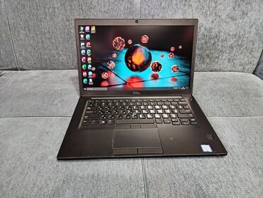 бэушный компьютер: Ноутбук, Dell, 16 ГБ ОЭТ, Intel Core i7, 14 ", Жумуш, окуу үчүн, эс тутум NVMe SSD