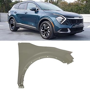 2023: Крыло Переднее правое Kia, 2023 г., Б/у, Оригинал — 2