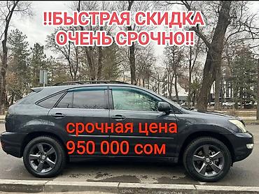 Транспорт: Lexus RX: 2004 г., 3.3 л, Автомат, Бензин, Кроссовер — 1