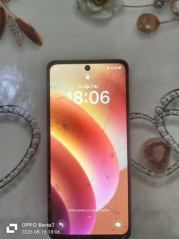 ev telefonlar: Oppo A58 4G, rəng - Qara, Qırıq — 6