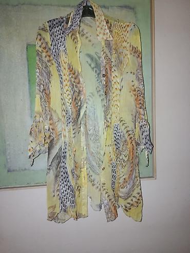 kravata: Lagan ženski kimono/košulja od prozračnog šifona. - Materijal: tanak — 6