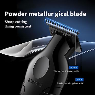 Бытовая техника: Trimmer Kemei 2299 - 2 Sürətli / 7000RPM / 1200MAH - 180 Dəqiqə / TYPC — 5