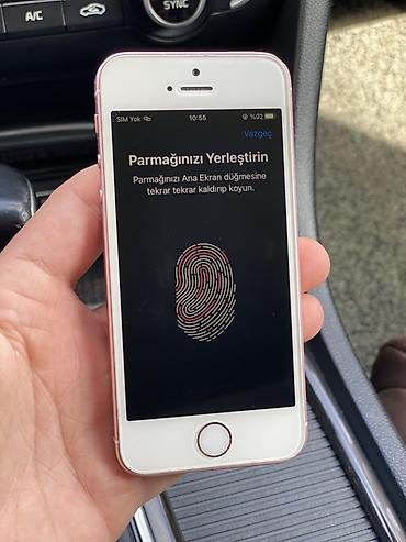 tab a9: IPhone SE, 16 GB, Rose Gold, Barmaq izi — 4