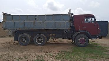 Аренда самосвала: КАМАЗ самосвал 6x4 - Полная масса: тяжелый класс, трехосная схема — 12