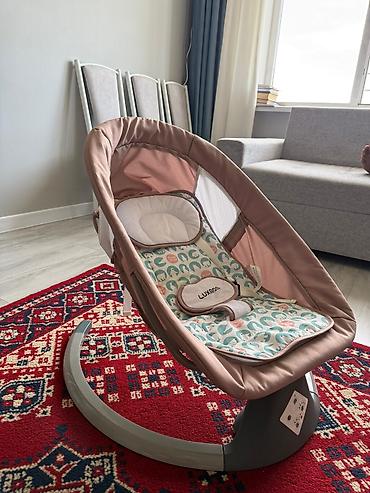 шизлон: Электрокачель-шезлонг для младенца LUXBABY - Тип: автоматическая — 6