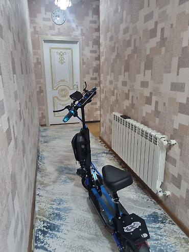 evlerin kreditle satisi: Elektrikli skuter – güclü, oturacaqlı model Xüsusiyyətlər:Skuter tam — 7