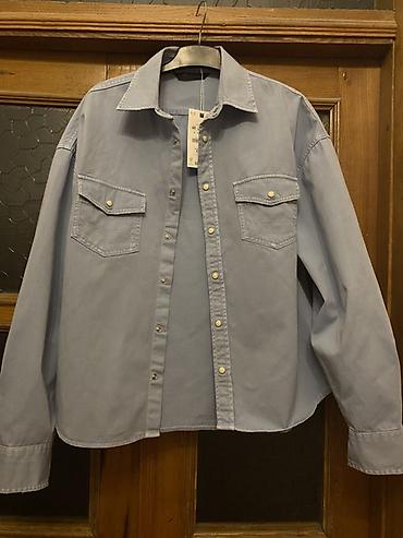 Мужская одежда: Мужская куртка, Джинсовая, Осенняя, Zara, L — 2