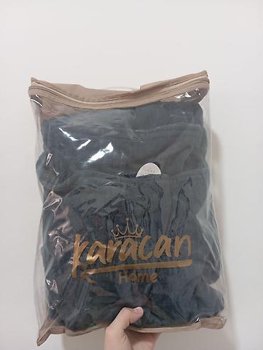 hamam xeleti: Karacan Home kişi xalatı - Brend: Karacan Home - Model: Kapüşonlu — 1