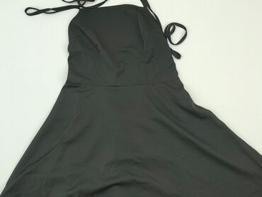 sukienki czarna midi: Dress, S (EU 36), condition - Very good