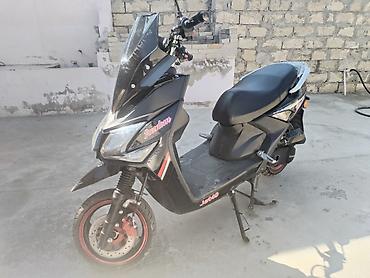 Mopedlər,skuterlər: Freedom Jet 49 skuter - Rəng: qara, idman üslublu kuzov və — 3