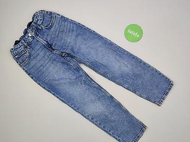 h and m bluzy: Spodnie jeansowe, H&M, 11 lat, 146, stan - Bardzo dobry — 2