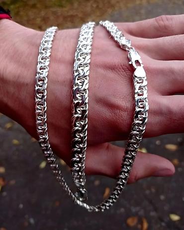Серебряные цепочки: Серебряные Цепи и Браслеты Серебро 925-960 проба — 18