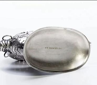 статуэтка: Серебро 900 проба "ДРАКОН"-ситечко для чая (1950 г.) 900 проба, на — 10
