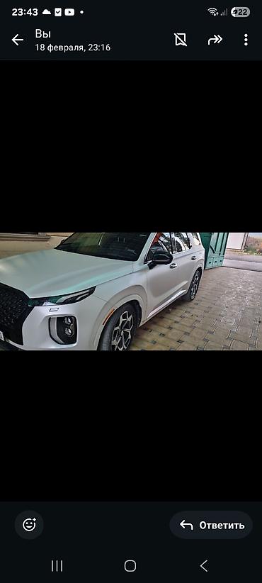 Hyundai Palisade: 2020 г., 3.8 л, Автомат, Бензин, Кроссовер