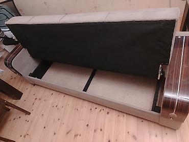 Мебель для дома: Qonaq otağı üçün rahat divan - Rəng: açıq bej - Material: yumşaq — 3