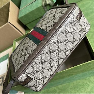 Классические сумки: Классическая сумка, Gucci, Италия, Материал: Комбинированный материал, Застежка на молнии, Мужские, Новый — 3