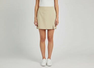 plisowane spódnico spodnie: Women`s skirt, size S