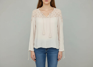 bluzki bawełniane tureckie: Women's blouse, size S