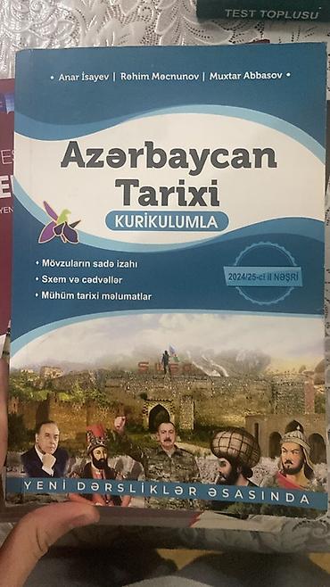 Tədris ədəbiyyatı: Dərs və imtahan hazırlığı üçün kitablar eləsi var 3,4 manat — 1