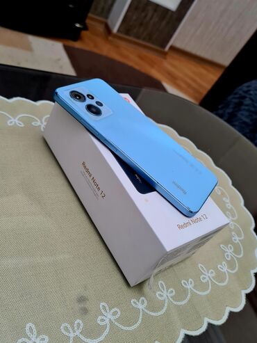 Redmi: Redmi Note 12, 256 GB, rəng - Göy, Zəmanət, Sensor, Barmaq izi — 3