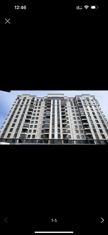 аренда квартир город кант: 2 комнаты, 45 м², Без мебели