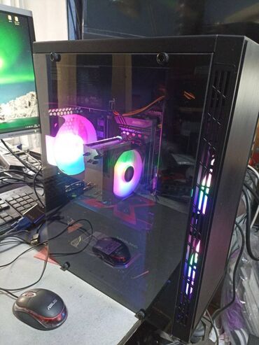 Настольные ПК и рабочие станции: Компьютер, ядер - 8, ОЗУ 32 ГБ, Игровой, Б/у, Intel Xeon, AMD Radeon RX 580, HDD + SSD — 13