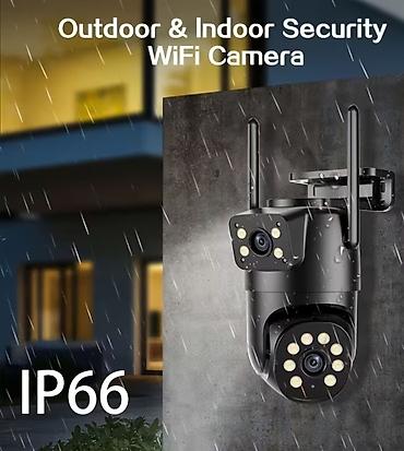 Фото и видеокамеры: SZSINOCAM Wi‑Fi Təhlükəsizlik Kamerası – Dual lens və dual ekran — 3