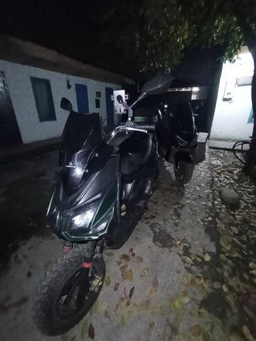 обтекатель на портер 1: Скутер/самурай скутер с высоким ветровым стеклом и внедорожными